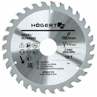 Диск отрезной Hoegert HT6D773 Panza ferastrau circular 160x18Tx30