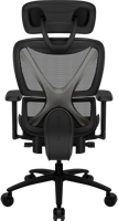 Ergonomic Gaming Chair ThunderX3 XTC Mesh Black, User max load up to 125kg / height 165-185cm