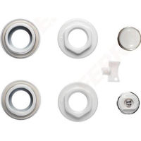 Supapă de închidere Ferro Set reductii rad. Al ZGG1B (Black)