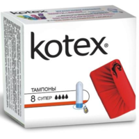 Kotex tampoane UltraSorb Super, 8 buc.