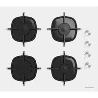 Plită încorporabilă pe gaz Silverline CS5700W01 alba