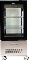 купить Холодильная витрина 270л 65x65x150 черная в Кишинёве