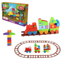 Конструктор Play Toys 2403 Tren, 41 piese