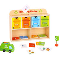 Головоломка Tooky Toy 44786 centru de reciclare din lemn TY635A