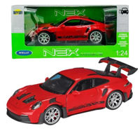 Машина Welly 24122 Porsche 911 GT3 RS (992) 1:24