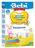 Bebi Premium молочная кукурузная каша 200gr.(5m+)