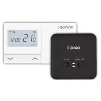 Термостат ENGO Termostat EONE-230B ZigBee programabil cu fir, black