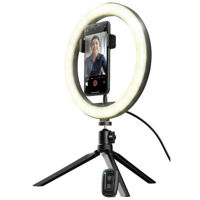 Кольцевая лампа Trust Maku Ring Light Vlogging kit