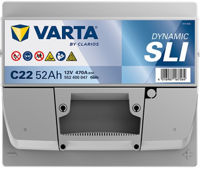 Автомобильный аккумулятор Varta 52AH 470A(EN) клемы 0 (207x175x190) S4 002 (552400047K262)