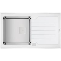 Chiuvetă bucătărie Teka DIAMOND RS15 1B 1D 86 White