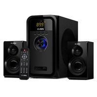 Speakers SVEN "MS-2051" SD-card, USB, FM, remote control, Bluetooth, Black, 55w/30w + 2x12.5w/2.1