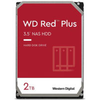 3.5" HDD  2.0TB-SATA -128MB  Western Digital "Red Plus (WD20EFZX)", NAS, CMR