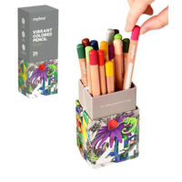 Набор для творчества Mideer MD6185 Set de creioane colorate, 24 culori