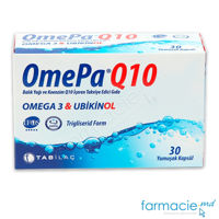 OMEPA Coenzima Q10 100mg+ Omega3 900mg caps. gelatinoase N30 Cardio TAB ILAC