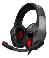 Gaming Headset SVEN AP-U995MV, 50mm drivers, 20-20000Hz, 32 Ohm, 108dB, 520g., USB, Black/Red