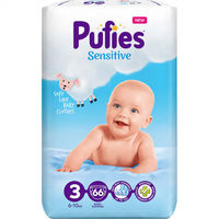 Подгузники Pufies Sensitive 3 (6-10 kg) 66 шт