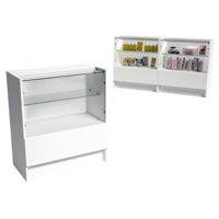 Офисный стеллаж Indart Vitrina 01 (80x20x90)