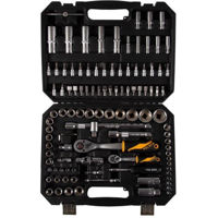 Набор ручных инструментов Tolsen Набор из 108 торцевых ключей 1/2+1/4 (15144)