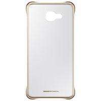 Husă pentru smartphone Samsung EF-QA710, Galaxy A7 2016, Clear Cover, Pink Gold