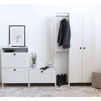 Мебель для прихожей Fabrik Home Mezzo белый ясень