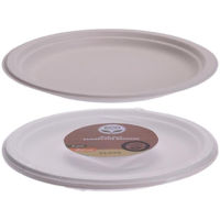 Аксессуар для кухни Promstore 41441 Набор тарелок одноразовые ECO 8шт, D23cm