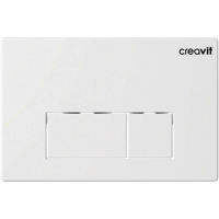 Кнопка смыва Creavit GP3001.00 white