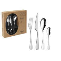 Набор столовых приборов Pinti 56796 Set de tacamuri Drop 24buc, inox 18/0, Eco Box