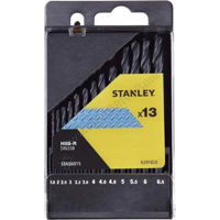 Набор головок, бит, насадок Stanley STA56015 set burghie metal 13buc 1.5-6.5mm