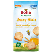 Pesmeti pentru copii cu unt si miere Holle Organic (12+ luni) 100 g