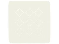 Коврик для душа 55X55cm Alaska белый, PVC