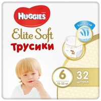 Трусики Huggies Elite Soft 6 (15-25 kg) 32 шт