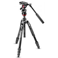 Штатив Manfrotto BeFree LIVE twist AL LEV BLK KIT 2W