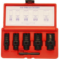 Набор ручных инструментов JTC JTC-1363 Набор для восстановления резьбы штуцеров систем кондиционирования (6 предмета)