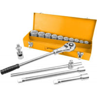 Набор ручных инструментов Tolsen Set de 15 de chei tubulare (15148)