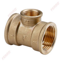 Teu bronz FFF 3/4''x1/2''x3/4'' T08Z