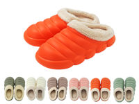 Papuci de casa unisex "Crocs" cu margine (m.36-45), 6 culori