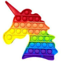 Игрушка Promstore 14981 Игрушка антистресс Pop It Единорог, 17x16.5cm