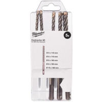 Сверло Milwaukee 4932498909 Набор свёрл SDS+ Contractor 4C (5 шт.)