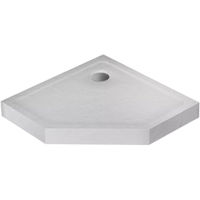 Душевой поддон New Trendy Mild Stone Pentagonal,white 90x90x4,5 B-0540