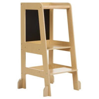 Игровой комплекс для детей Premaman PEVHAZ-CCC-UNQ Turn educativ 2 in 1 Premissori Learning Tower Natural