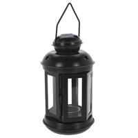 Декор H&S 52528 Sfesnic metalic Felinar hexagonal 20x11сm, negru