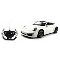 Jucărie cu telecomandă Rastar 47700-1 R/C 1:12 Porsche 911 Carrera S, alba