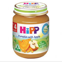 Hipp piure din dovleac cu mere, 4+ luni, 125 g