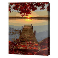 Картина по номерам Art Gallery EX8178 Apus de toamna 30x40cm