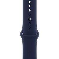 Apple Watch Series 6 GPS, 44mm, Aluminum Case with Deep Navy Sport Band, M00J3 GPS, Blue