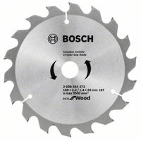 Диск отрезной Bosch 2608644372 Диск ECO для дерева 160x2,2/1,4x20 18T