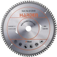 Диск отрезной Harden 612048 Диск пильный по дереву 254мм x 80 Pro