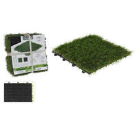 Придверный коврик ProGarden 50627 Настил искусственная трава 6шт, 30x30cm