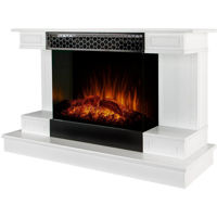 Камин электрический ArtFlame Azona & Flamora, 710x1120x430mm, Alb