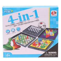 Настольная игра Essa S3303 Joc de societate magnetic 4 în 1